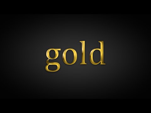 CorelDraw - How To Make a Gold Text Effect in Corel Draw