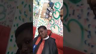 she wants to look like Tiwa savage.  #musiclovers #youtuber #barberlifestyle #hairstyle