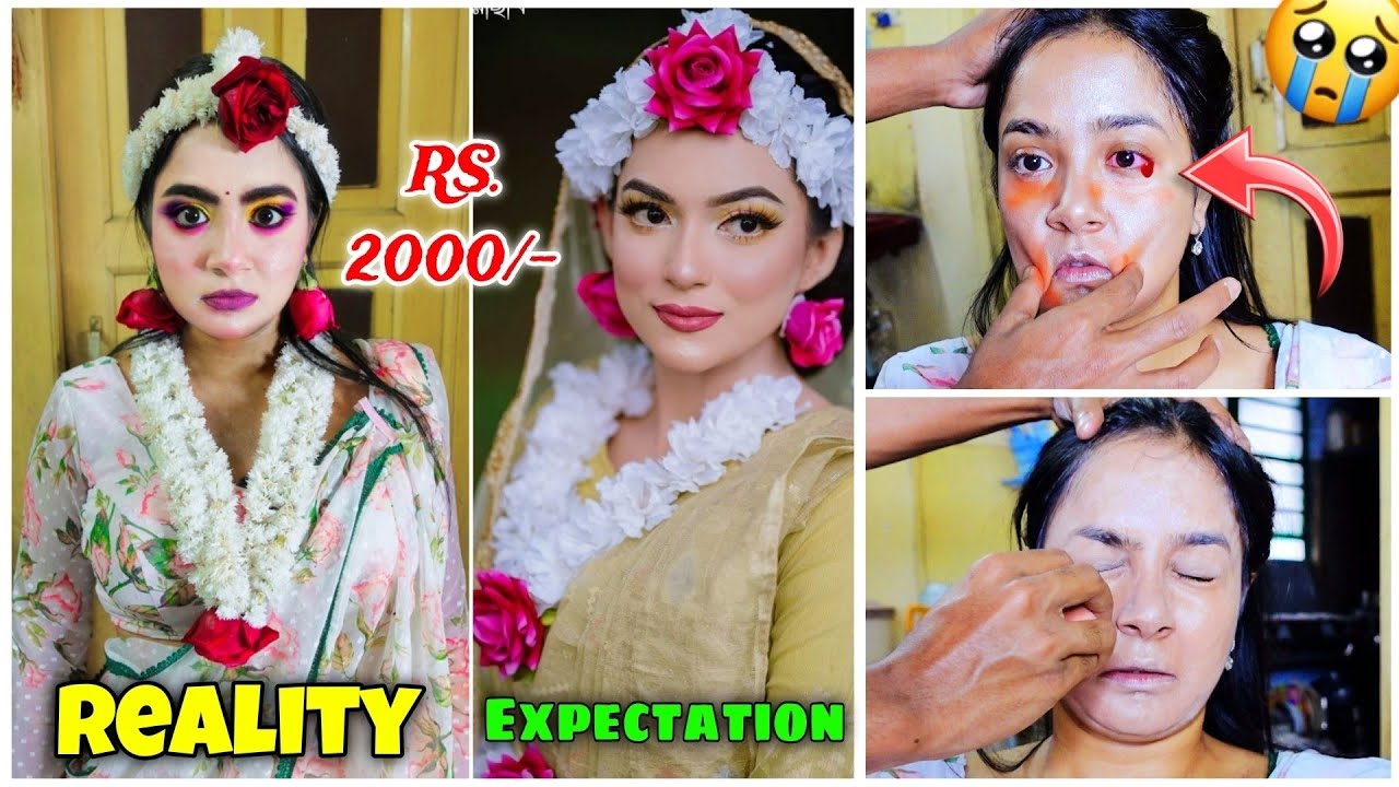 I Went to The *WORST* Reviewed *HALDI* Makeup Artist 😭 *Khun nikal gaya* 😱 Very Painful