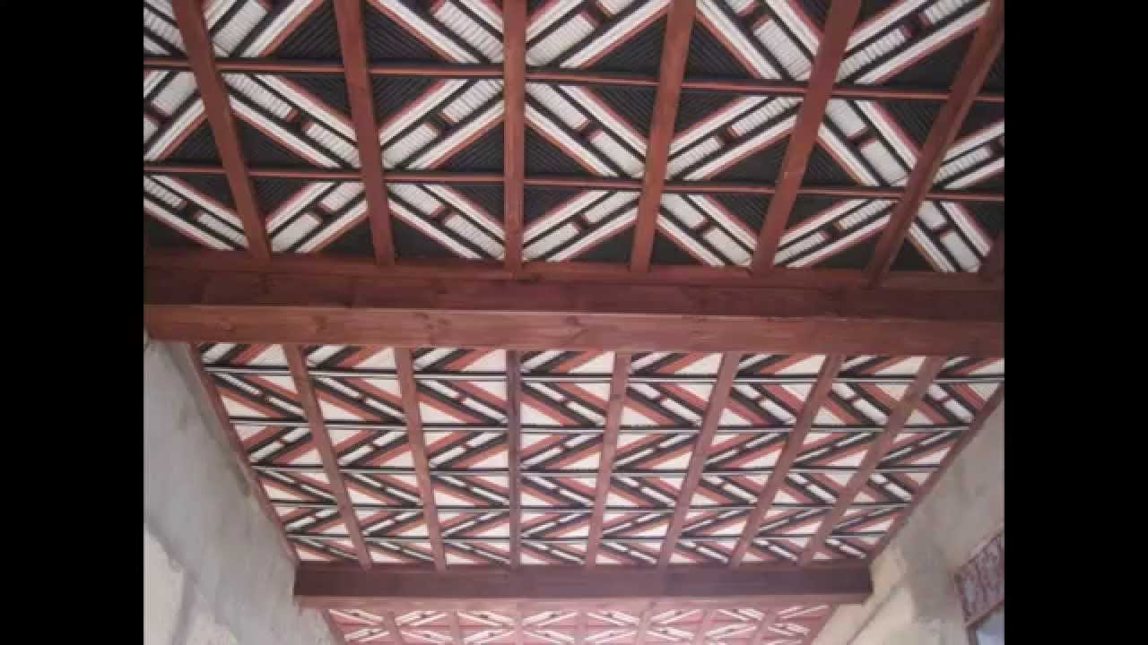 السقف المغربي الطاطاوي Plafond En Tataoui Artisanat Du