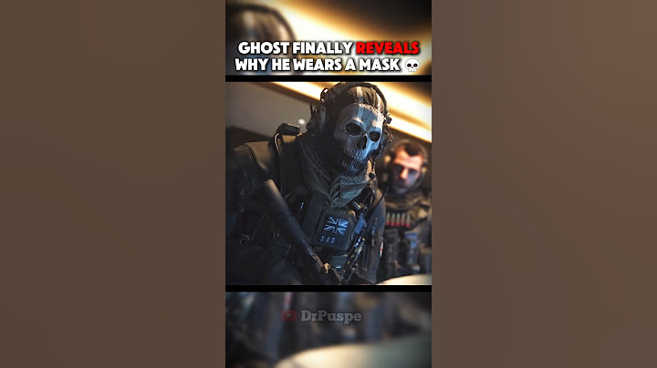 Ghost Reveals Why He Wears a Mask... 💀