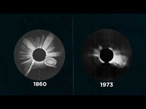 A Total Solar Eclipse Revealed Solar Storms 100 Years Before Satellites