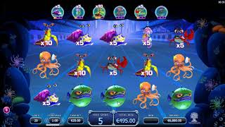 REEF RUN ONLINE SLOT PROMO -  BIG WIN (Yggdrasil) screenshot 5
