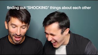 FINDING OUT *SHOCKING* THINGS ABOUT EACH OTHER | CHRIS & IAN