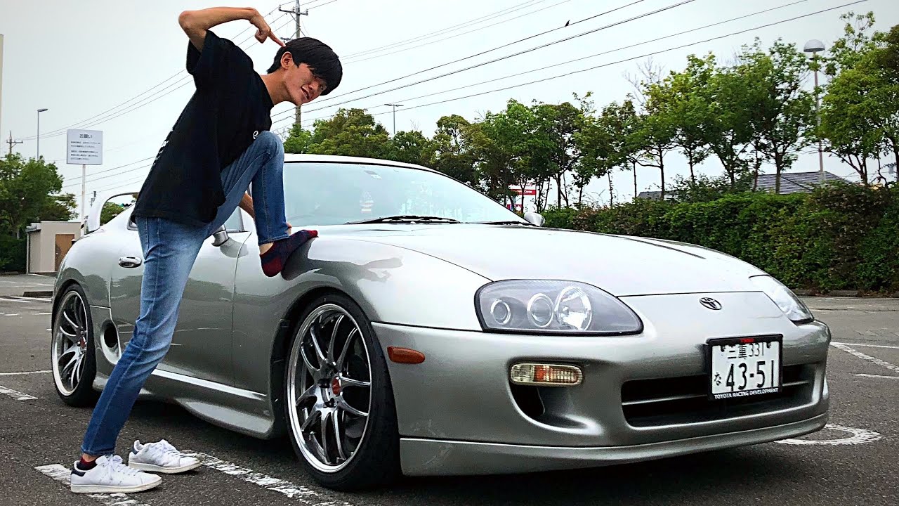 20歳の若者が気合いで購入！80スープラ納車！ - YouTube