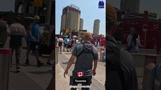 CN Tower Toronto Walking Tour 4K 🇨🇦 #shorts #cntower #cntowerview #toronto #torontotravel