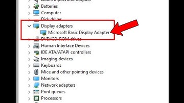 How To Fix Device Manager Shows Microsoft Basic Display Adapter Under Display Adapters