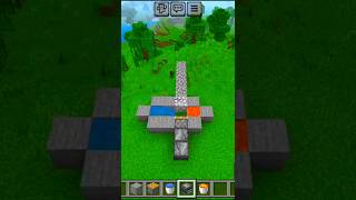 automatic bridge construction in minecraft #minecraft #gaming