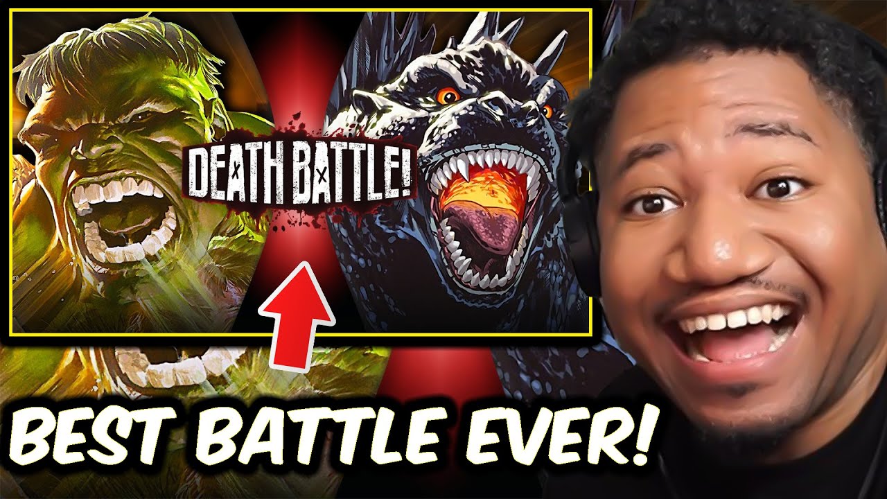 Hulk VS Godzilla | DEATH BATTLE! REACTION