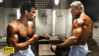 Jcvd Shows Off His Elite Skills In The Sauna - Maximum Risk