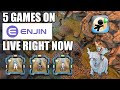 5 Games on Enjin - Play To Earn Now!