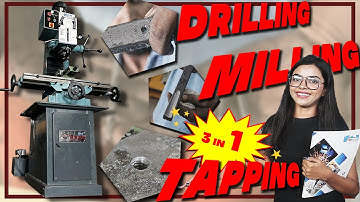 Drilling Cum Milling With Tapping 3 in 1 Machine , a must for all Workshops by TL PATHAK GROUP