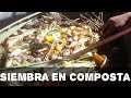 Como hacer un compost o composta y cultivar al mismo tiempo parte 1(AGRICULTURA ORGÁNICA)