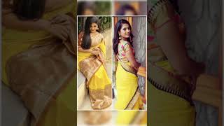 sirisha vallabhaneni vs anshu reddy in sarees #love #serials