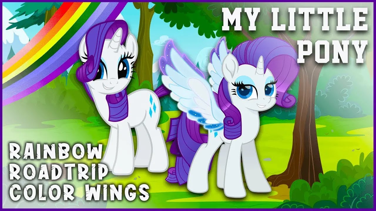 My Little Pony Color Wings and Rainbow Roadtrip Characters