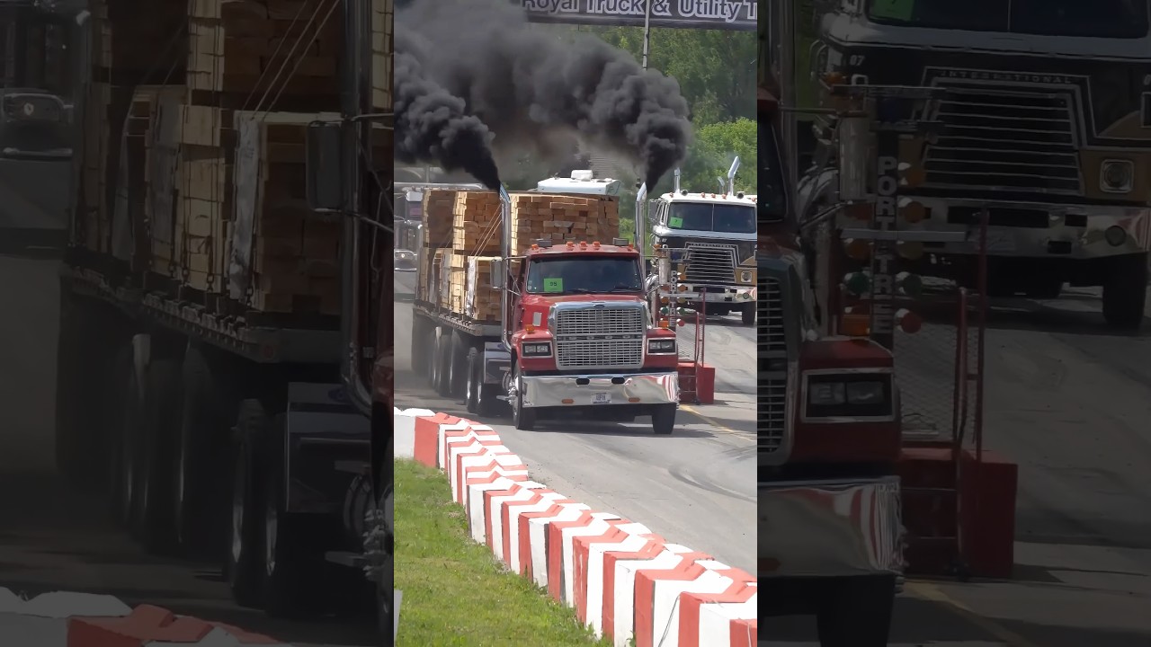 Дрег рейсинг на грузовиках!