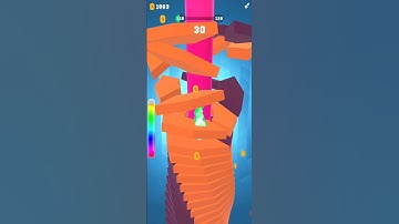 Drop stack Ball gameplayed #dropstackball #games #unitedgaming #drop2game #stackballgame #shorts