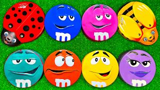 Satisfying Wonderful Unboxing Chocolate Munz And Rainbow M&Ms Candy From Bright Boxes Asmr