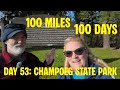 100 Miles, 100 Days.  Day 53 Champoeg State Park in Oregon