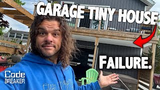 Abandoned Garage to Tiny House Cabin: I’ve Been Really Missing This!!