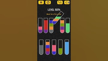 Water sort puzzle level 5974