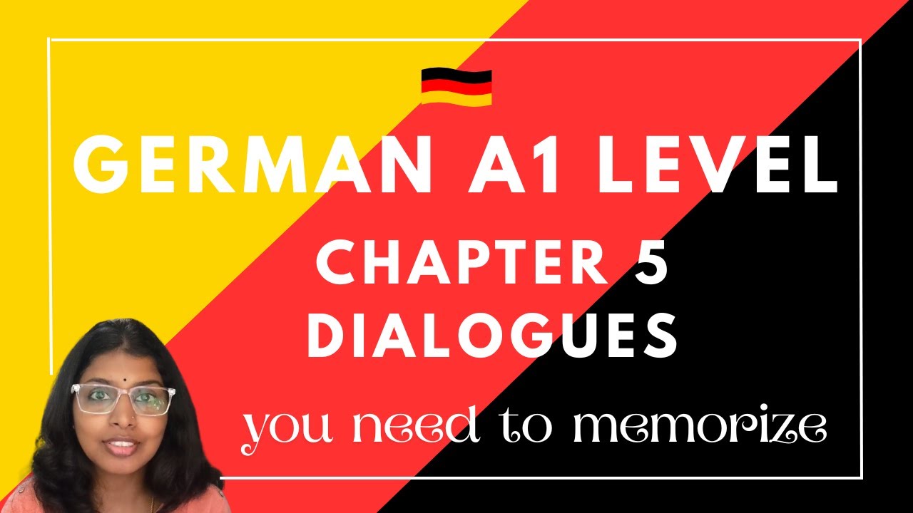 Немецкий язык уровня A1 | Глава 5_5 – Диалоги | Разговоры о времени, семье, встречах