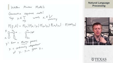 Hidden Markov Models (Natural Language Processing at UT Austin)
