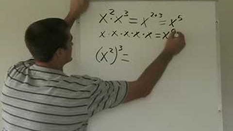 Math Videos - Multiplying and Powers of Exponents