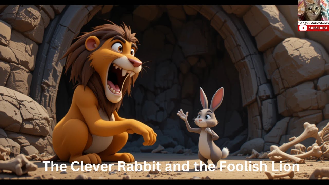 The Cleaver Rabbit and Foolish Lion | Moral Stories | Lessons for Life ...