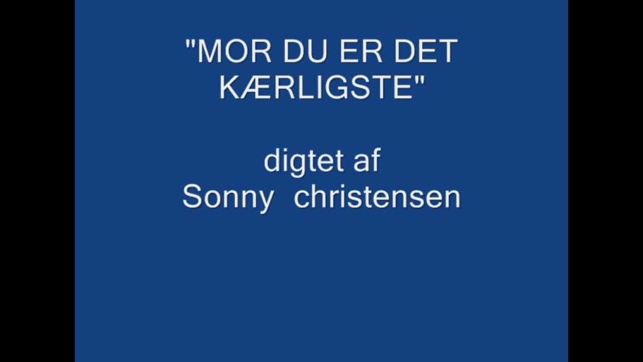 MOR DIGT - YouTube