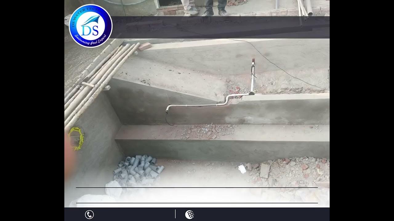 Jacuzzi System, Concrete Jacuzzi, Plumbing Work Of Jacuzzi ,How to make