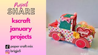 @kscraft1652 Projectshare January: Valentine & Easter @PaperCraftMix
