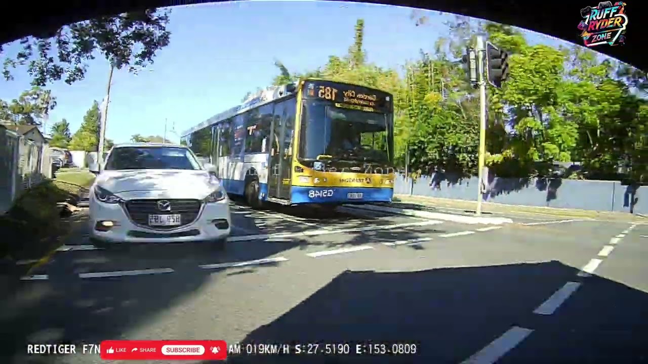 Road Rage Bus Driver Dash Cam Australia