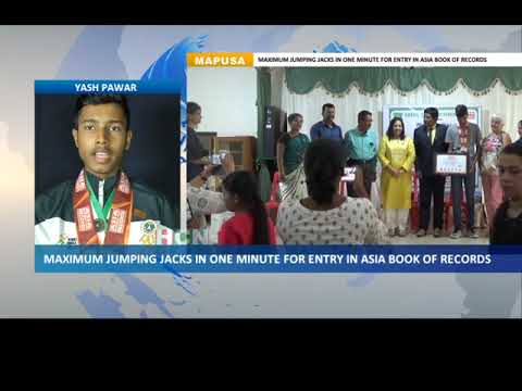 A STUDENT OF GREEN MEADOW SCHOOL CREATED A NEW RECORD IN ASIA BOOK OF RECORDS