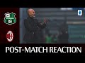 #SassuoloMilan | Post-match reactions