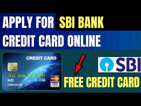 Apply Sbi credit card | How to apply state bank of india credit card online