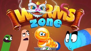 WormsZone.io  Slither Snake Game update. Chinese New Year 2023 screenshot 2