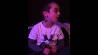 My 5 year olds response to Eric F. getting voted off Face O