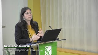 Natalia Winder Rossi, Senior Adviser and Social Protection Team Leader, FAO of the United Nations