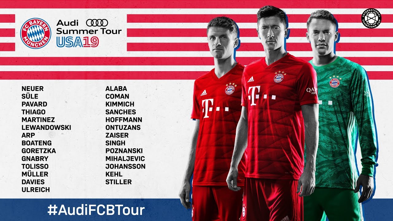 bayern tour usa