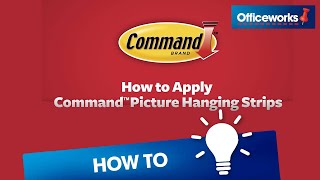 How To Apply Command Picture Hanging Strips