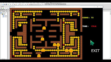 sfml project :  PAC-MAN  game in c++/sfml + source code
