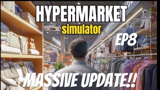 HyperMarket Simulator Ps5, Massive Update!. Ep8