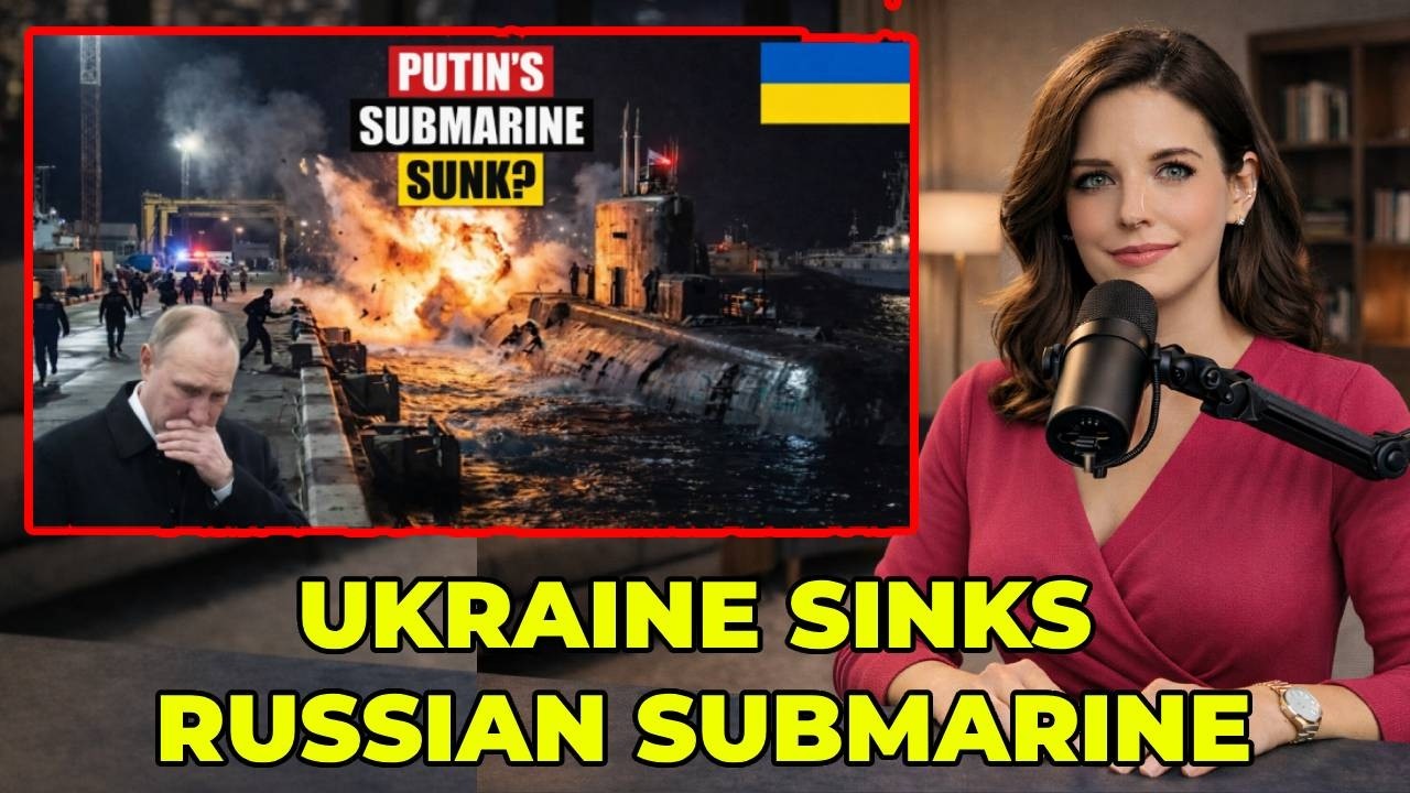 Ukraine Sinks Russian Sub in Novorossiysk – Historic Underwater Drone Strike!