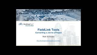 Converting Jobs to Projects in FieldLink v6.3