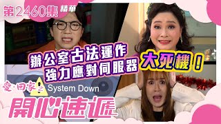 愛回家之開心速遞|辦公室古法運作 強力應對伺服器大死機!(繁/簡字幕)|第2460集劇集精華|TVB港劇精華 #TVB #港劇 #職場 #辦公室 #打工仔