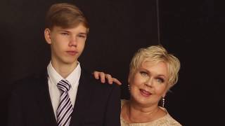 Behind The Scene Studio Glamour Photoshoot - Mother And Son