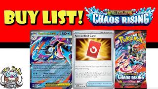 The Complete Chaos Rising Buy List! You NEED These Cards! (Pokémon TCG News)