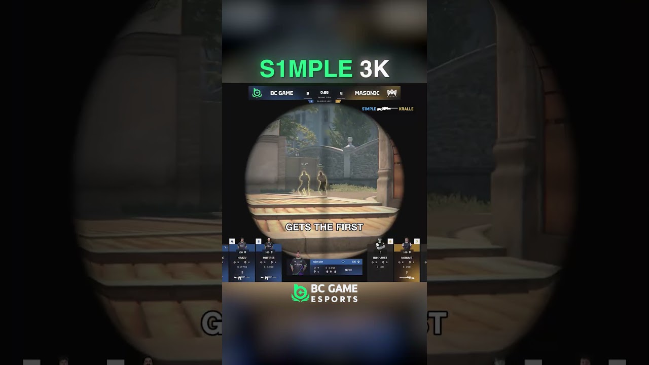 GOAT doing GOAT things | #cs2 #s1mple