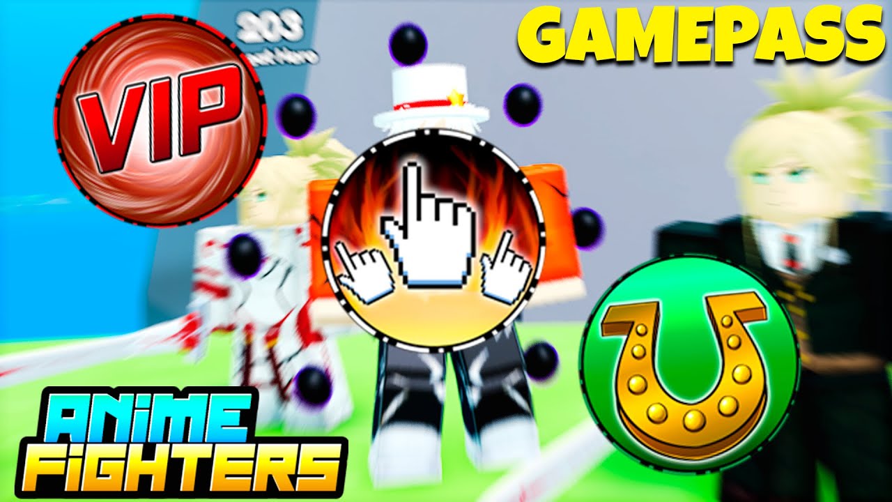 GAMEPASS GRÁTIS NO ANIME FIGHTERS É REAL! (ROBLOX) 